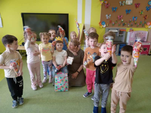 Urodziny w grupie 4-latków Zdjęcie do artykułu Urodziny w grupie 4-latków