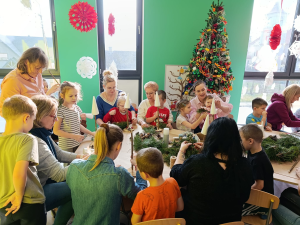 Zdjęcie do artykułu Warsztaty bożonarodzeniowe w grupie 6-latków