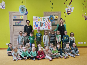 Zdjęcie do artykułu Pierwszy dzień wiosny w naszym przedszkolu