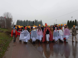 Zdjęcie do artykułu Orszak świętego Mikołaja w Nowych Piekutach