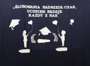 Zdjęcie do artykułu Ślubowanie uczniów klasy pierwszej