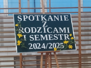 Zdjęcie do artykułu Zebranie z rodzicami podsumowujące I półrocze