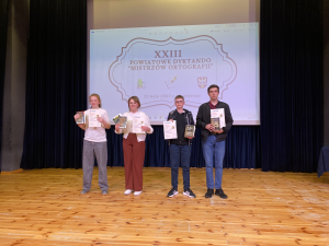 Sukces naszych uczniów w konkursie ortograficznym! Zdjęcie do artykułu Sukces naszych uczniów w konkursie ortograficznym!