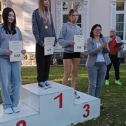 II m.  Patrycja Wojno, IIIm Alicja Niemyjska