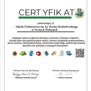 certyfikat