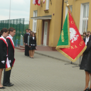 Nadanie imienia Sybiraków Gimnazjum w Nowych Piekutach