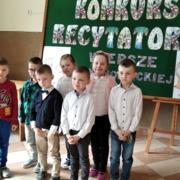 Oddział Przedsz. gr. B -uczestnicy konkursu recytatorskiego